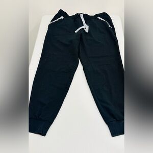 FIGS Tansen Jogger Scrub Pants Mens Size M Tall LT Black FIONx Technical Medical